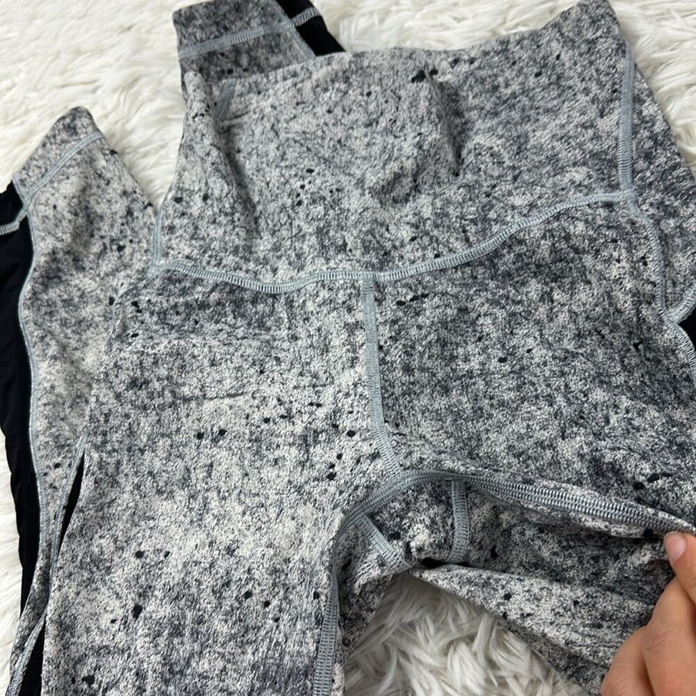 Lululemon Wunder Under Hi-Rise 7/8 Tight Awaken 25" Antiqued Alpine White Multi - Picture 2 of 4